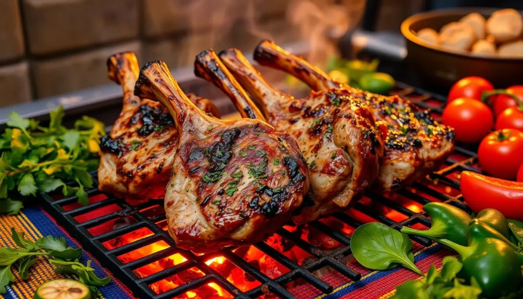 Healthy Lamb Chop Recipes on Grill Mats