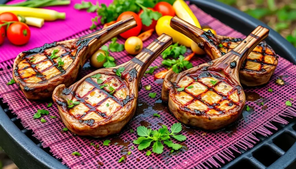 Healthy Lamb Chop Recipes on Grill Mats