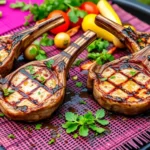 Healthy Lamb Chop Recipes on Grill Mats