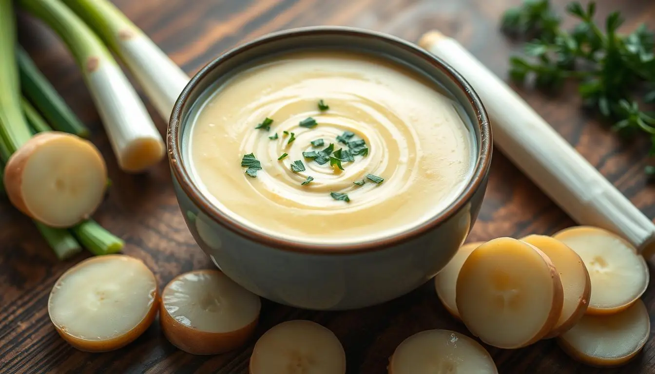 Vegan Potato Leek Soup