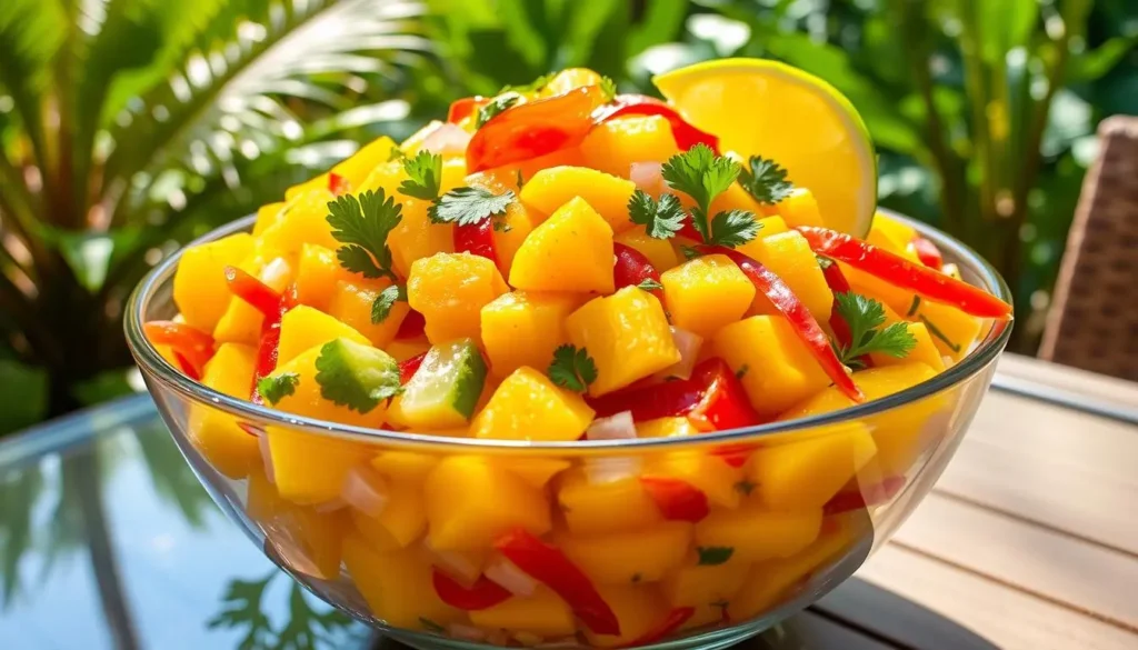 fresh mango salad