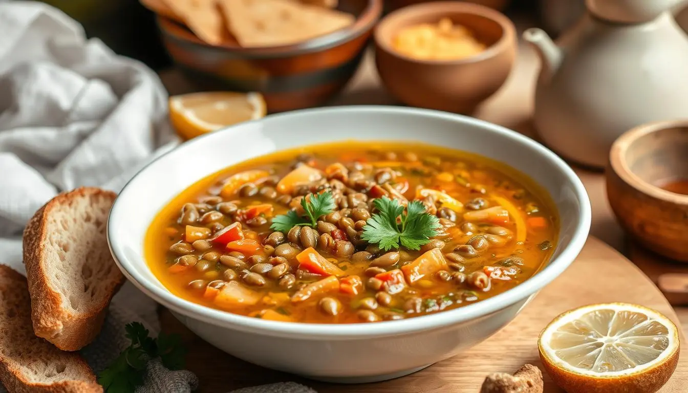 Greek lentil soup